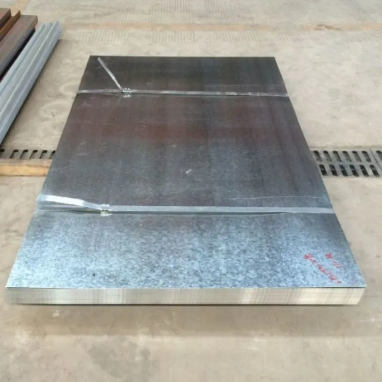 Electro-Galvanized Steel Sheet (EG / SECC) détail de la surface