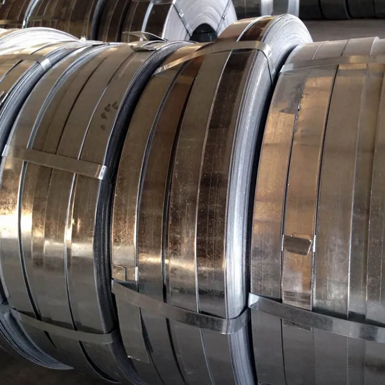Galvanized / Galvalume Steel Strip — Slit Coil 30–600 mm vue du produit fini