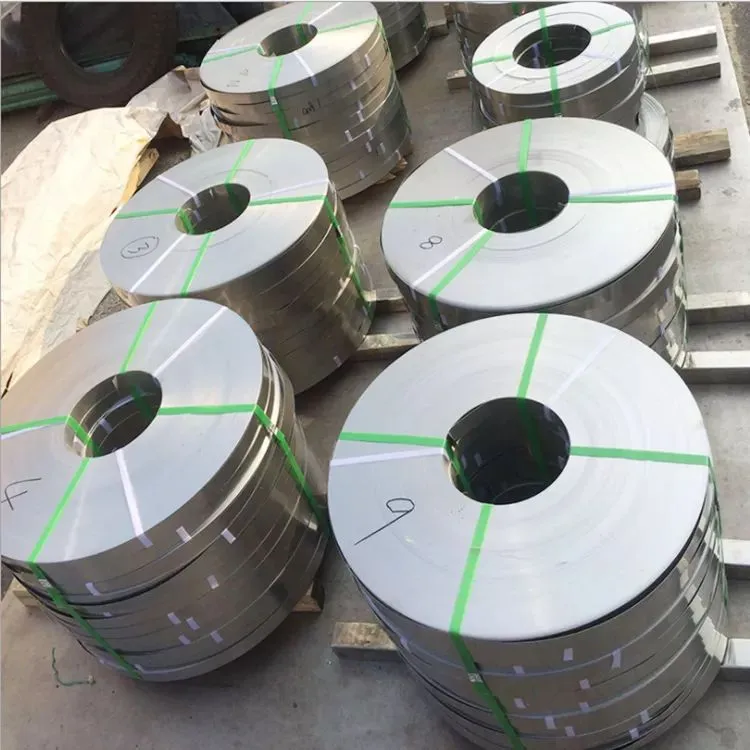 Galvanized / Galvalume Steel Strip — Slit Coil 30–600 mm vue du produit fini