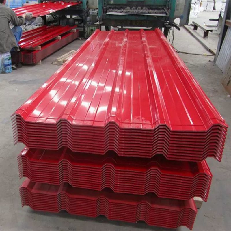 Corrugated & Trapezoidal Roofing Sheet — GI / GL / PPGI / PPGL عرض المنتج النهائي