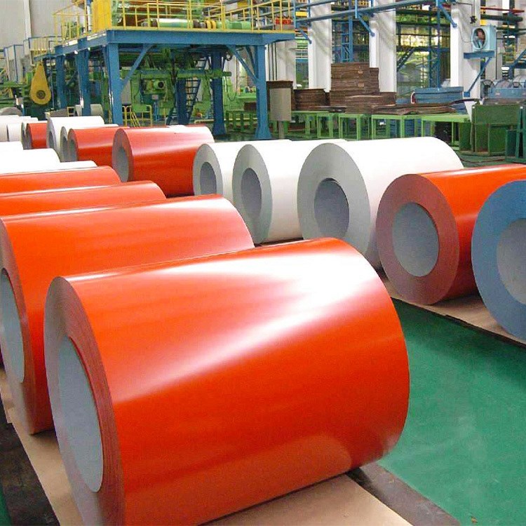 PPGI/PPGL color-coated steel coil finished product view