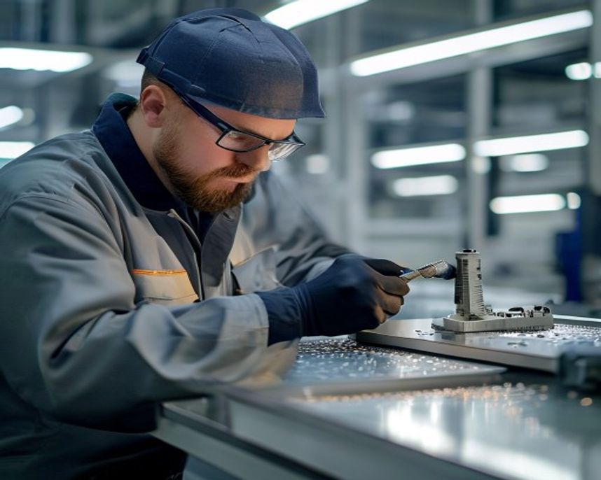 Precision inspection desk